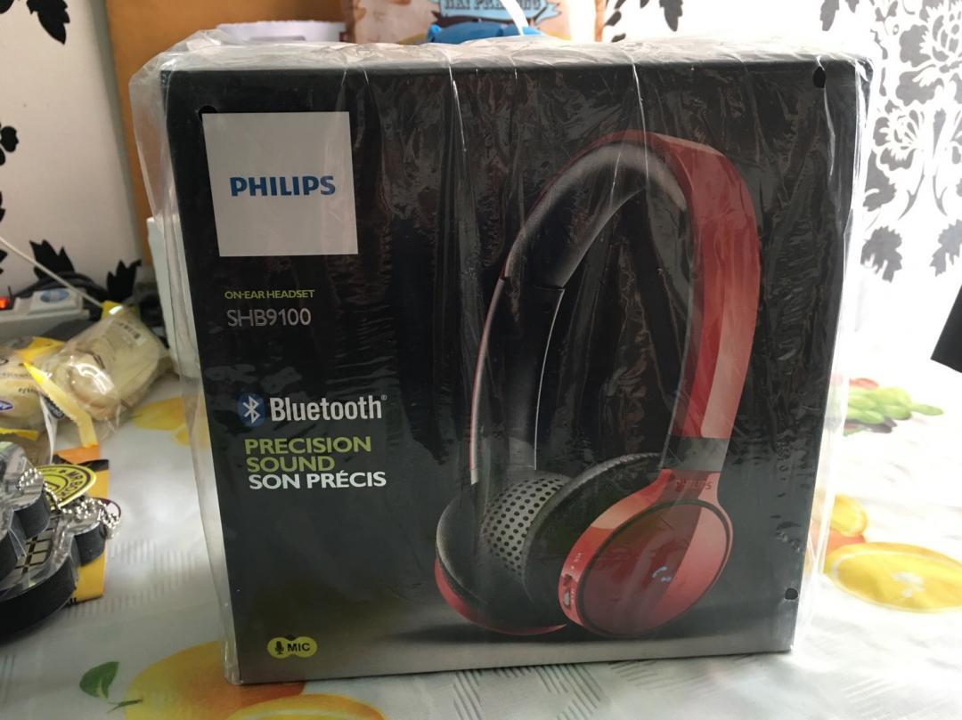 Philips SHB9100 หูฟัง Blueetooth ของใหม่ orginal รูปที่ 1