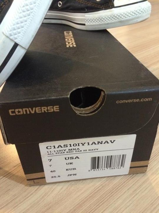 ขายconverseแท้ รุ่น Red Tab Hi Navi รูปที่ 7