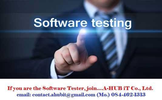 Software Tester Test Team Leader รูปที่ 1