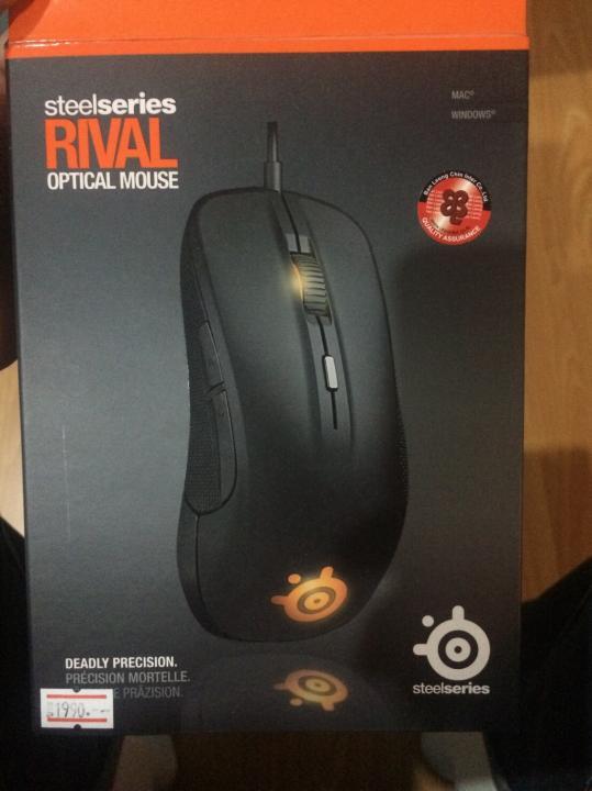 Steelseries rival optical mouse รูปที่ 1
