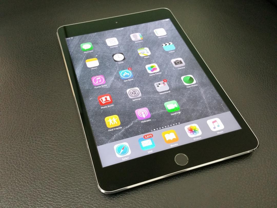 iPad mini 4 WiFi 64 GB เครื่องศูนย์ สภาพใหม่ ไม่มีรอย รูปที่ 1