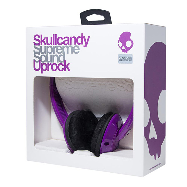 SALE ราคาพิเศษ หูฟัง Skullcandy รุ่น UPROCK สีม่วง-เทา SALE รูปที่ 4