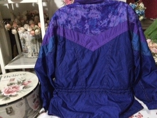 Intentness ski jacket  hood เสื้อใส่เล่นสกีลุยหิมะสีน้ำเงินผสมม่วงเข้มสภาพดีมากซื้อถูกกว่าเช่า : สมุทรปราการ รูปที่ 6