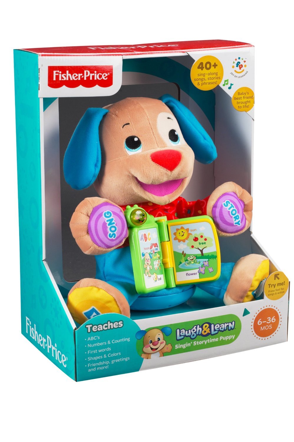ตุ๊กตาตูบน้อย เล่านิทาน Fisher-Price Laugh and Learn Singin Story รูปที่ 6