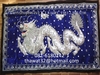รูปย่อ ผ้าปักลาย มังกร Dragon amulet embroidery รูปที่4