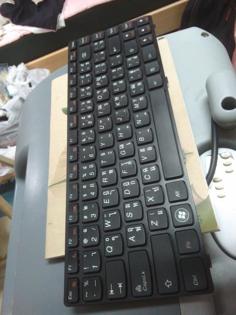 ขาย keyboard lenovo g470 g475 มือสอง กดได้ทุกปุ่มแต่มีตำหนิ รูปที่ 1
