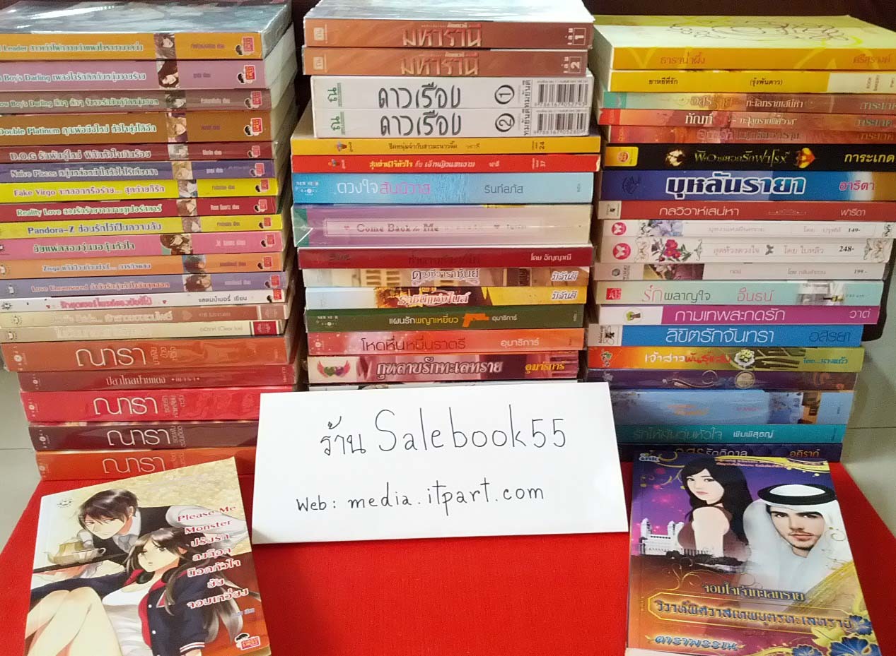โปรส่งฟรี ขายนิยายราคาถูก มีหลายผู้แต่งเช่น มณีจันท์ ณารา บุริกาB รูปที่ 3