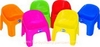 รูปย่อ ขาย เก้าอี้พลาสติก มีพนักพิงสำหรับเด็กเล็ก แข็งแรง แบบโมเดิร์น ตัวละ 90 บาท T.081-6391852 รูปที่1