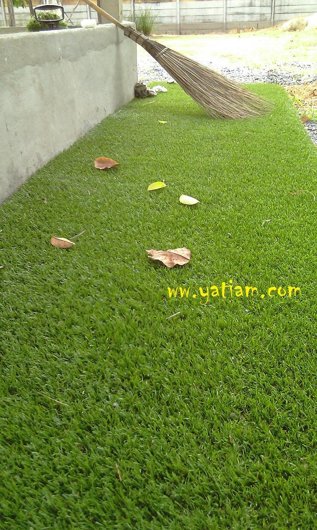Sale หญ้าเทียมสามสีสำหรับตกแต่ง หนา35มม จำกัดไม่เกิน200ตร.ม รูปที่ 3