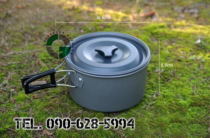 ชุดหม้อสนาม Cooking Set DS-500 สำหรับแคมป์ปิ้ง ชุดใหญ่สำหรับ 5-6 รูปที่ 4