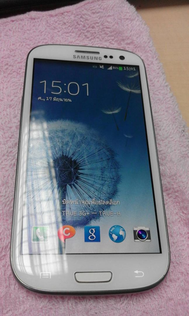 SAMSUNG S3สีขาว ราคา 2600บาท รูปที่ 1