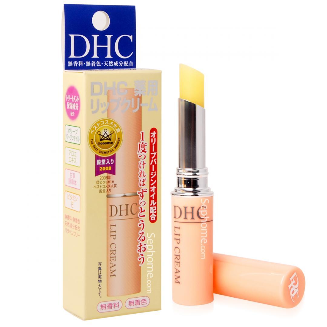 DHC Lip Cream สุดยอดลิปมันบำรุงริมฝีปากซึ่งมีเนื้อครีมเข้มข้น 1.5  Made in Japan รูปที่ 1