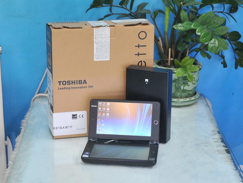 สินค้า Toshiba Toshiba Libretto W100 U5400 SSD62G Win7 ระบบสัมผัส รูปที่ 1