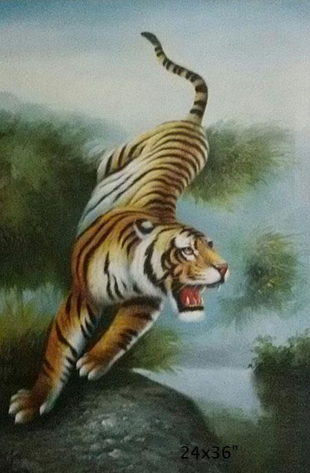 ภาพมงคล สีน้ำมัน รูปที่ 3