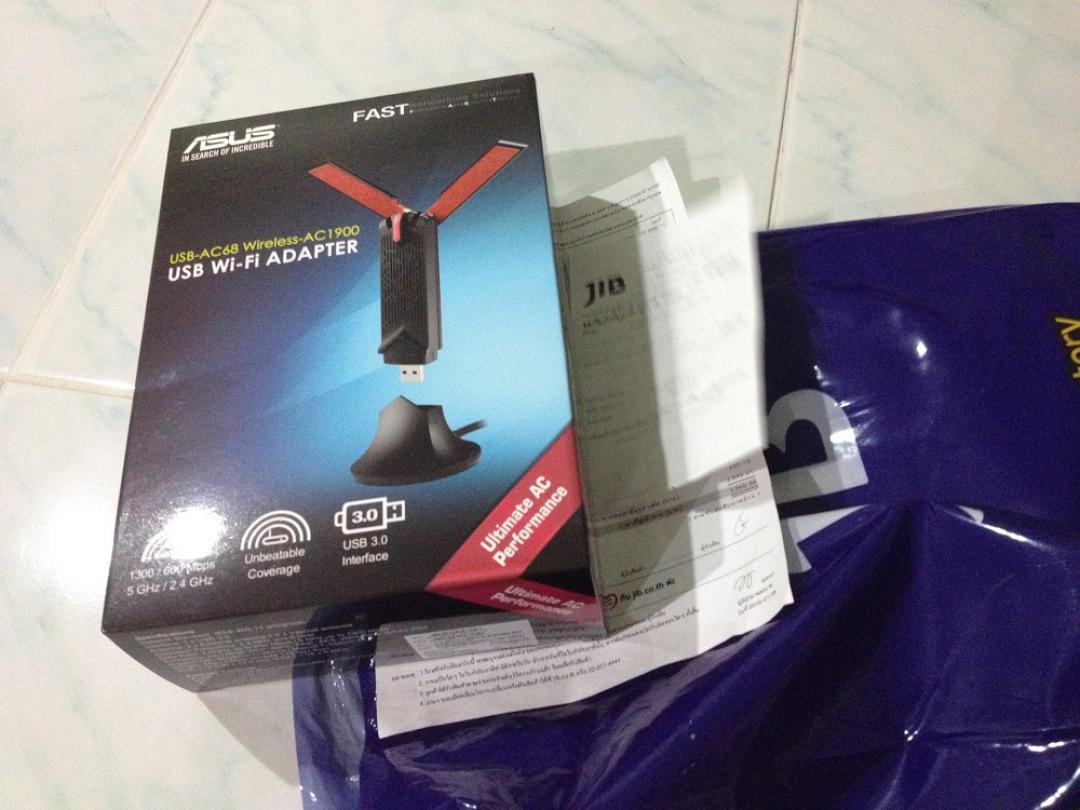 ASUS USB AC1900 Wireless Adapter AC68 รูปที่ 6