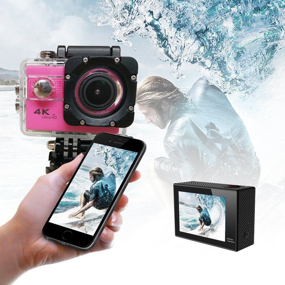 กล้องดำน้ำ Action Camera 4k Ura HD wifi รูปที่ 5