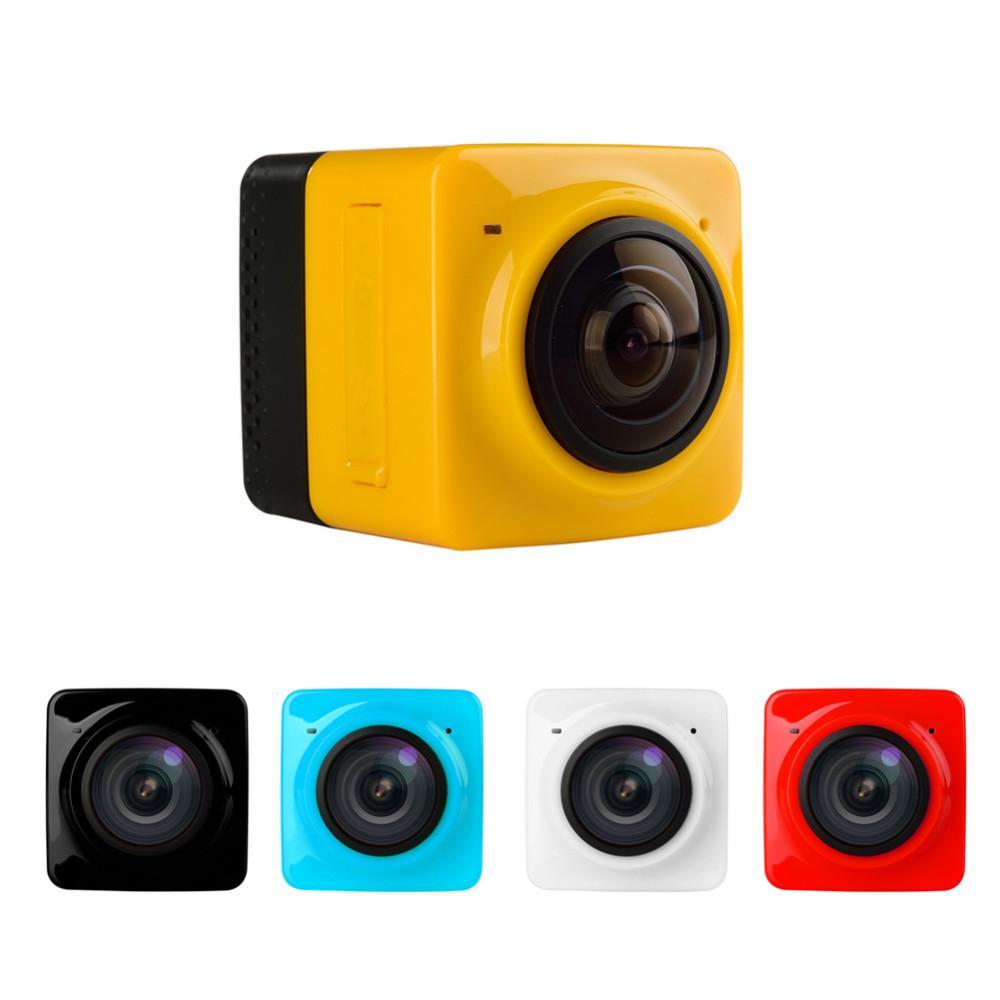 Pre-order กล้อง action camera 720 HD ถ่ายรอบทิศทาง Panorama 360° เชื่อมต่อ WIFI ได้ขนาดเล็กพกสะดวก ส่งฟรี รูปที่ 1