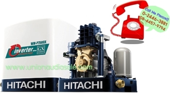 ร้าน ยูเนี่ยนออดิโอ จำหน่าย เครื่องปั้มน้ำ HITACHI WMP200GX WMP30 รูปที่ 1