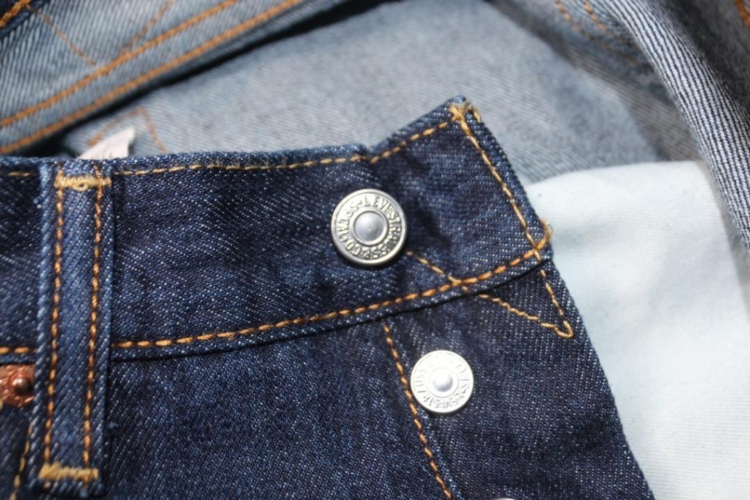 ยีนส์ Levis501กระดุมเงิน ของใหม่นำเข้า รูปที่ 6
