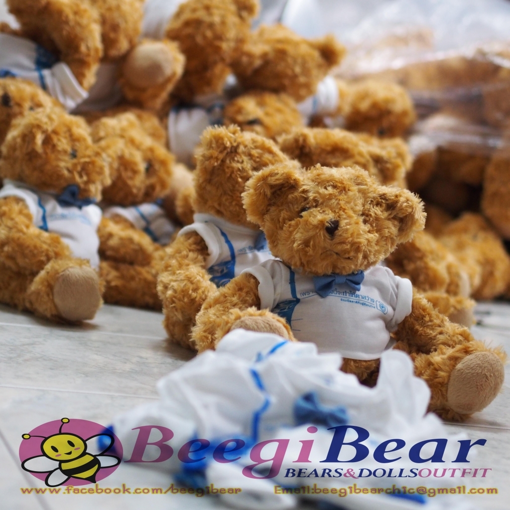 ผลิตตุ๊กตาหมี รับทำกระเป๋าผ้า งานตัดเย็บ สินค้าพรีเมี่ยม เสื้อผ้าตุ๊กตา งานตัดเย็บ โดย Beegibear รูปที่ 1