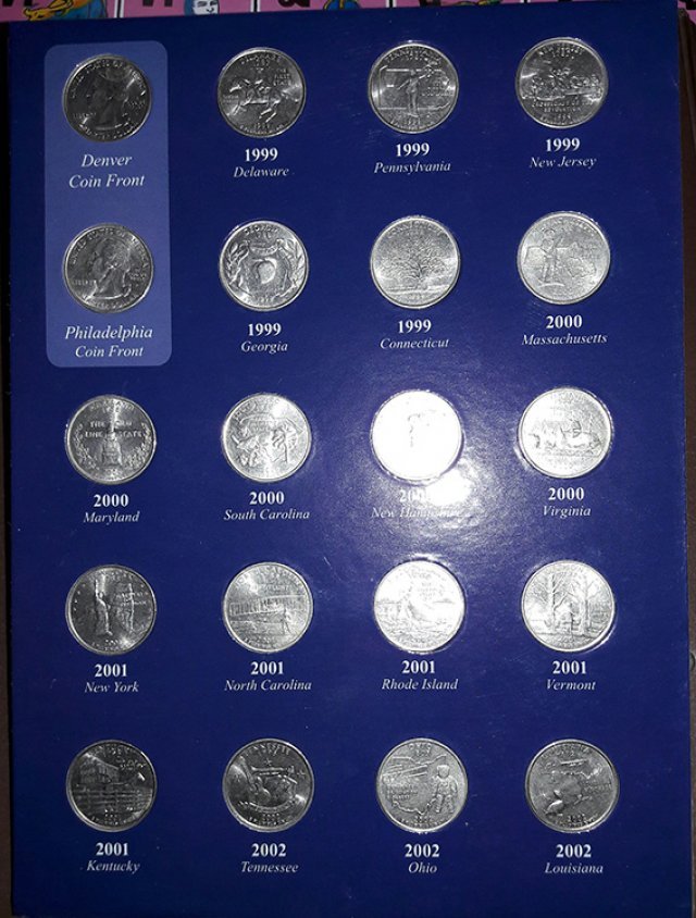 เหรียญต่างประเทศ State Quarters- รูปที่ 3
