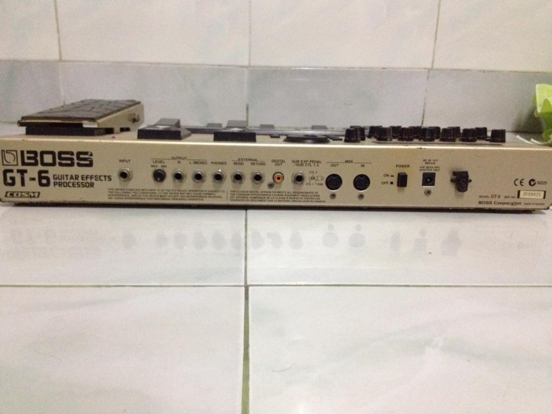 ขายเอฟเฟคกีต้าร์ BOSS GT-6 รูปที่ 3