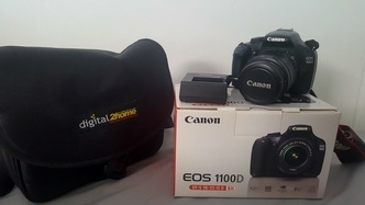 --- ขาย ---- กล้อง Canon EOS 1100D มือสอง สีดำ : กรุงเทพมหานคร รูปที่ 1
