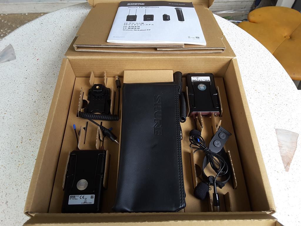 ไมค์ลอยสำหรับกล้องวีดีโอ SHURE FP15 83 มหาจักร แท้ๆ รูปที่ 3