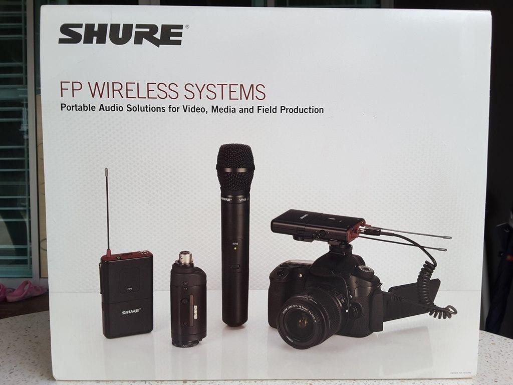 ไมค์ลอยสำหรับกล้องวีดีโอ SHURE FP15 83 มหาจักร แท้ๆ รูปที่ 1