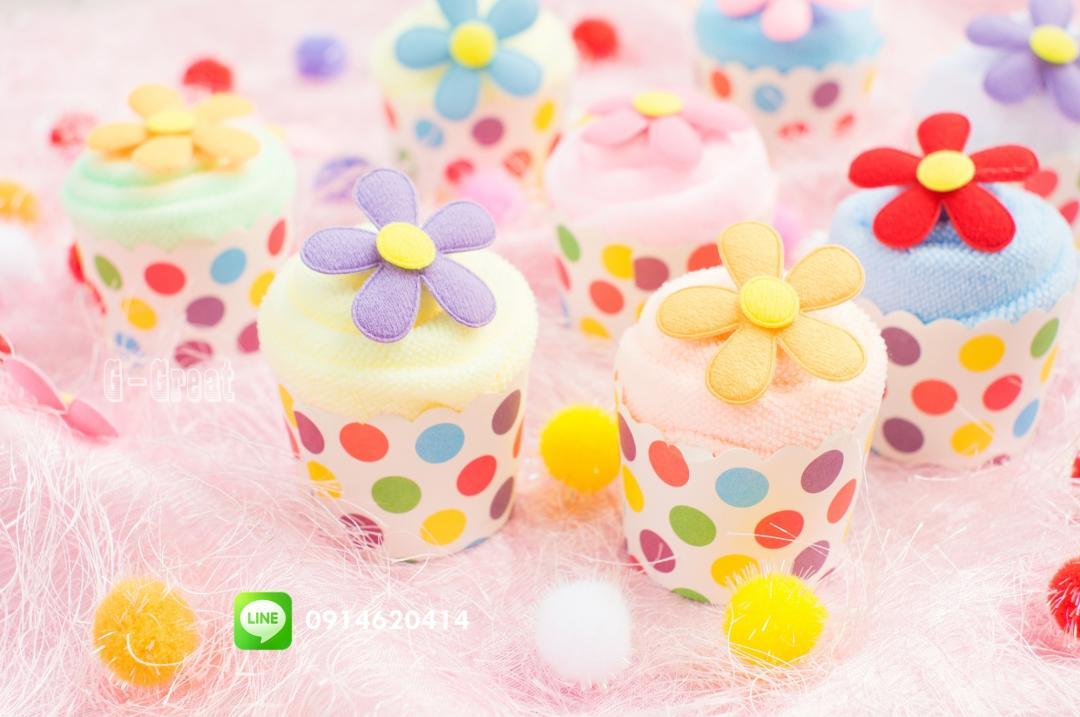 รับทำของชำร่วย ของที่ระลึกคัพเค้กผ้าขนหนูหวาน ๆ น่ารัก น่าเก็บ รูปที่ 4