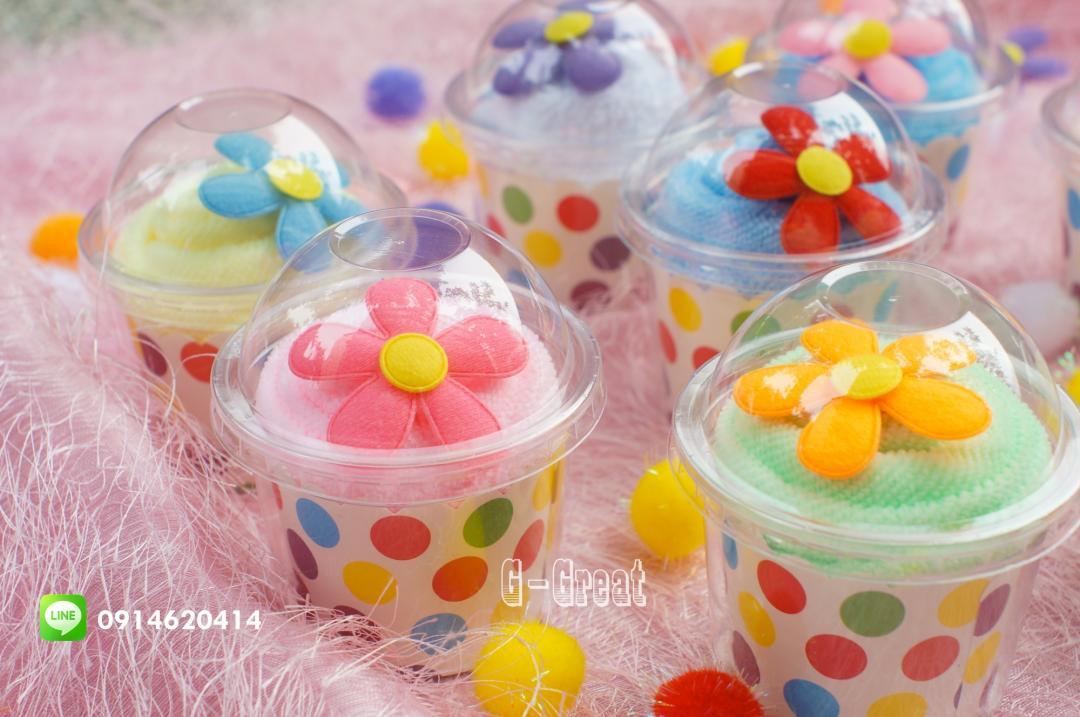 รับทำของชำร่วย ของที่ระลึกคัพเค้กผ้าขนหนูหวาน ๆ น่ารัก น่าเก็บ รูปที่ 3