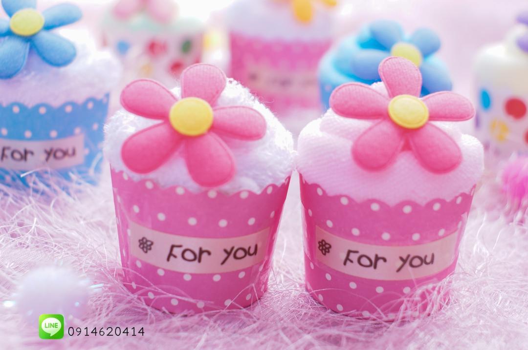รับทำของชำร่วย ของที่ระลึกคัพเค้กผ้าขนหนูหวาน ๆ น่ารัก น่าเก็บ รูปที่ 7