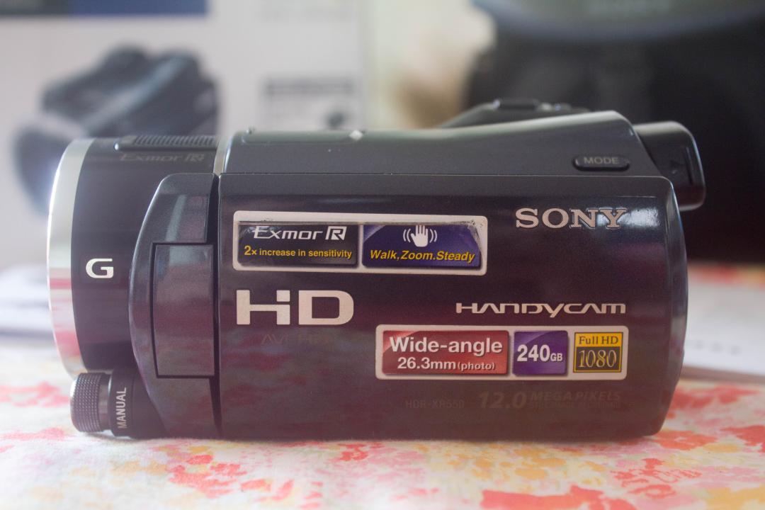 ขายกล้อง sony handycam รุ่น HDR-XR550E รูปที่ 3