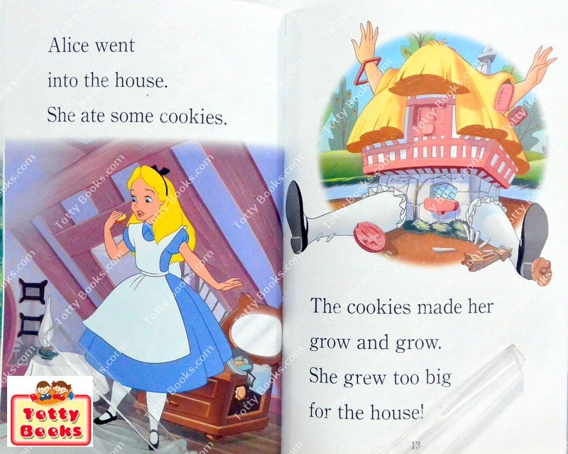 (Age 4 - 8) หนังสือเด็ก อ่านเล่น/ก่อนนอน ฝึกอ่าน Alice in Wonderland (I Can Read Level 2) รูปที่ 3