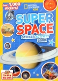 (Age 3 - 6) หนังสือกิจกรรมสติ๊กเกอร์กว่า 1000+ ดวง ดาวเคราะห์ อวกาศ Space Sticker Activity Book 1000+ stickers (National Geographic)