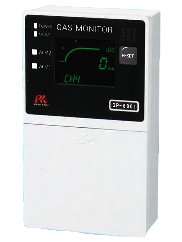 Combustible Gas Detector for Fix Type GP-6001 (Single Channel Indicator) with GDA80 (NG , CH4 Detector Head (%LEL)) ตัวตรวจจับก๊าซธรรมชาติ,ก๊าซมีเทน ชนิดติดตั้งอยู่กับที่ รูปที่ 1
