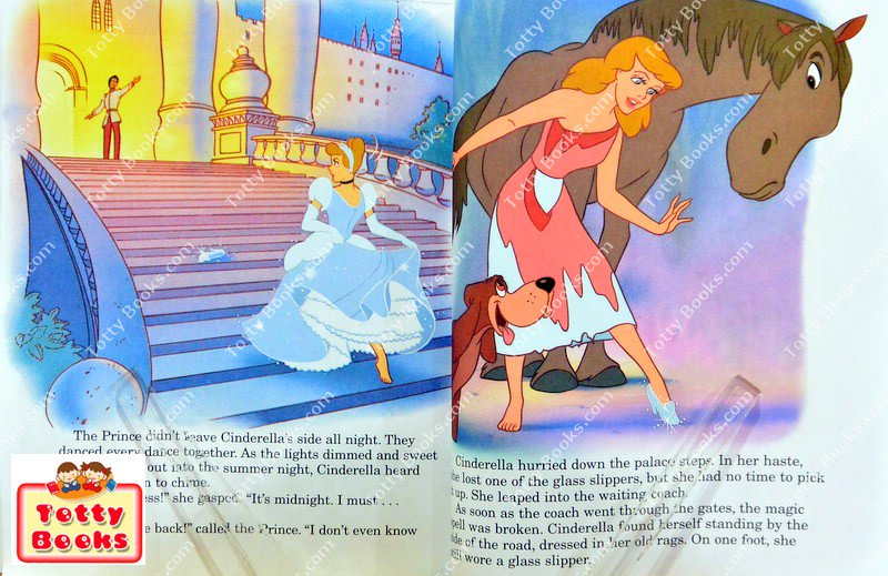 (Age 5 - 10) หนังสือนิทานอ่านเล่น/ก่อนนอน เจ้าหญิงซินเดอเรลล่า Cinderella รูปที่ 4