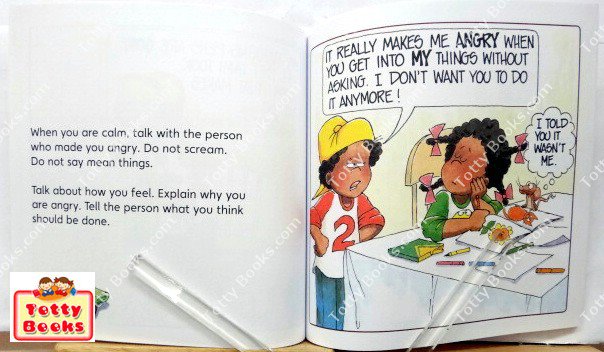 (Age 3 - 8) หนังสือเด็กพัฒนา EQ/MQ ไม่ทะเลาะกัน Fighting (Let's Talk About, Joy Berry) รูปที่ 4