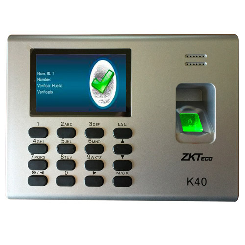 เครื่องสแกนลายนิ้วมือ ZK K40  รูปที่ 1