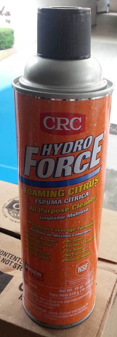 CRC HYDROFORCE INDUSTRIAL STRENGTHน้ำยาทำความสะอาดคราบน้ำมันจาระบีและสิ่งสกปรกต่างๆสูตรเข้มข้น   บนเครื่องจักรในโรงงานเครื่องมือมอเตอร์ไฟฟ้าพื้นซีเมนต์ฯลฯสนใจติดต่อเกด081-9218788/086-3742729 รูปที่ 1