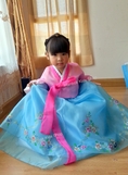 ขายชุดฮันบก ชุดประจำชาติเกาหลี Trend ใหม่ สำหรับเด็ก