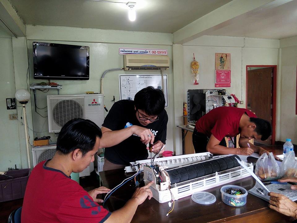สอนซ่อมแอร์บ้าน เฉลิมพงษ์แอร์เทรนนิ่ง รูปที่ 4