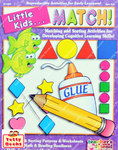 (Age 3 - 6) หนังสือกิจกรรม พัฒนากล้ามเนื้อมัดเล็ก ฝึกจับคู่ Little Kids Match (Scholastic)