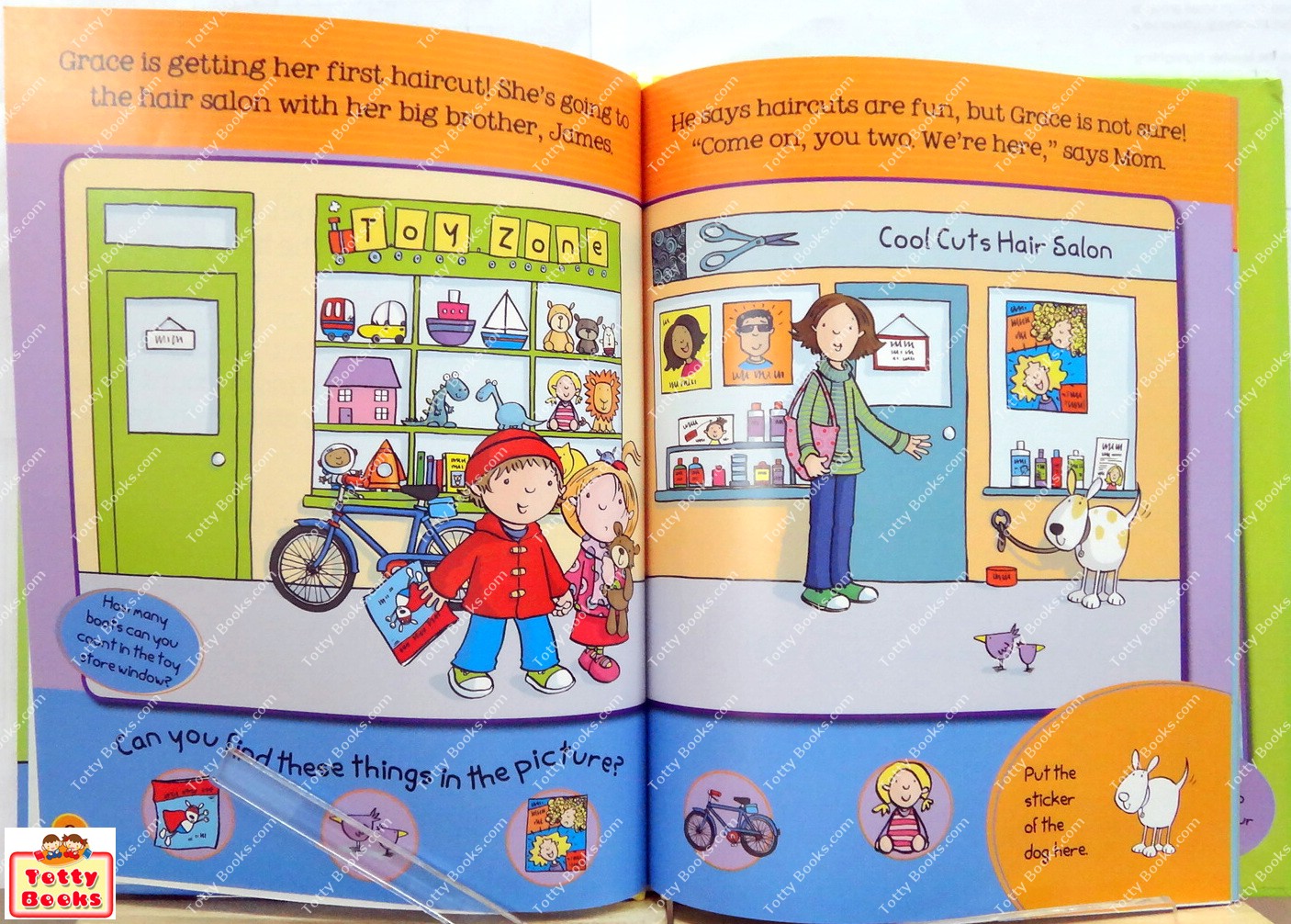 หนังสือส่งเสริม EQ ไปร้านตัดผมครั้งแรก Getting My First Haircut (First Experience) รูปที่ 3