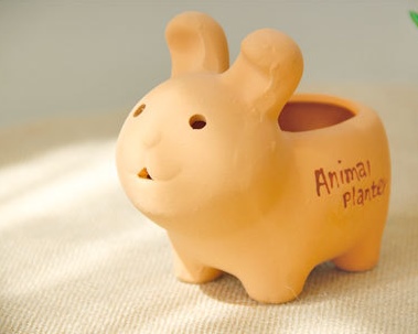 กระถางกระบองเพชร animal planter ตกแต่งสวน รูปที่ 7