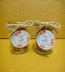 ของชำร่วยน้ำตาลกรวดสีทอง สื่อรักหวานๆ รูปที่ 2