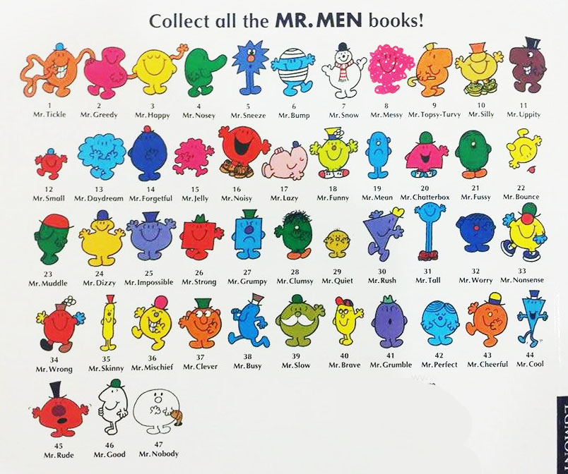 (Age 2.5 - 10) ดีมากๆ! ชุดหนังสือนิทาน 47 เล่ม Mr. Men: My Complete Collection (47 Books) รูปที่ 1