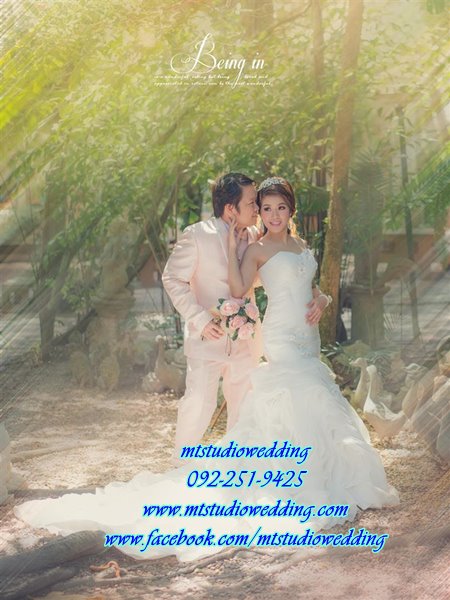 mtstudiowedding ร้านเช่าชุดแต่งงาน ชุดวิวาห์ รับถ่ายภาพพรีเวดดิ้ง บางแค เพชรเกษม  รูปที่ 3