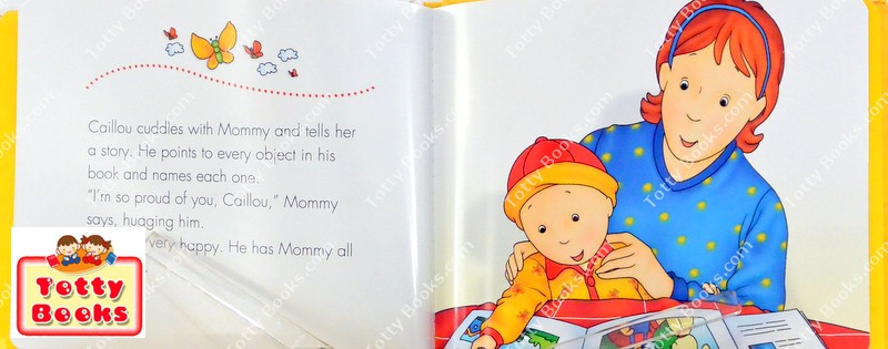 (Age 2 - 6) ดีมากๆ! หนังสือสร้างเสริมลักษณะนิสัย คายู คุณแม่รักหนูนะ Caillou I Love You รูปที่ 4