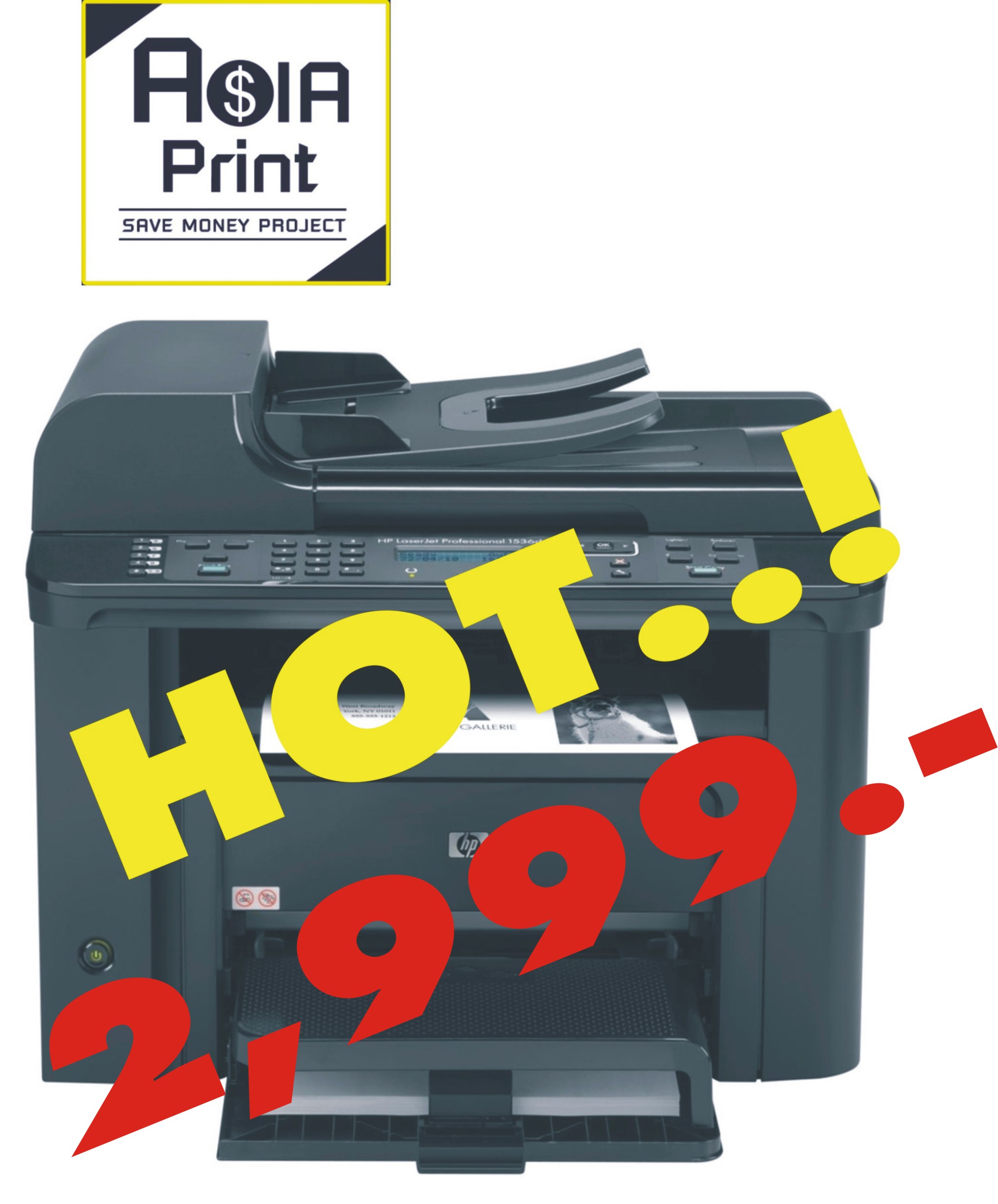 Asiaprint Save Money Project เราขาย Hp Laserjet M1536mfp รุ่นยอดนิยม ราคาหมึกพิมพ์ถูกมาก เครื่องสวยสินค้าคุณภาพราคาถูกสุดๆ ที่นี่ที่เดียว รูปที่ 1